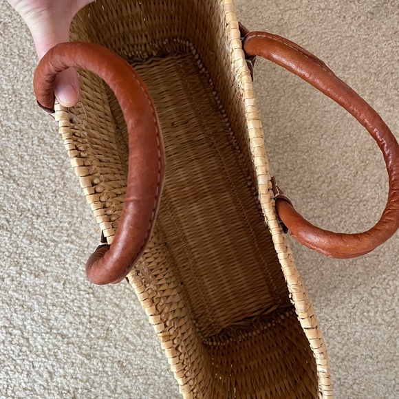 Authentic Moroccan woven purse or tote - Picture 3 of 3